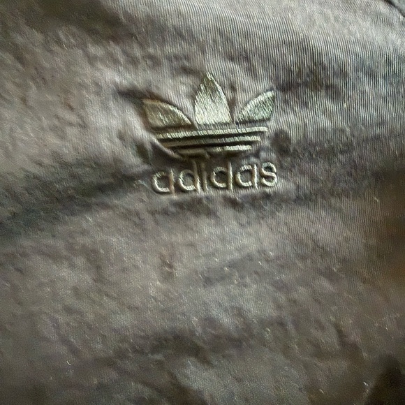 adidas Black Monochromatic 3-Stripes Trefoil Logo T-Shirt L - Picture 12 of 14